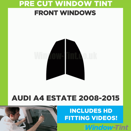 Pre Cut Car Window Tint for Audi A4 Estate 2008-15 Front Windows Tinting Film - Picture 2 of 10