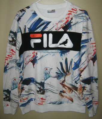 Fila Staple Pigeon X Pullover Stitch Sweatshirt World Renown Women's L