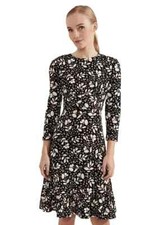 RRP£89 NEW JERSEY DRESS size 22 Black mix