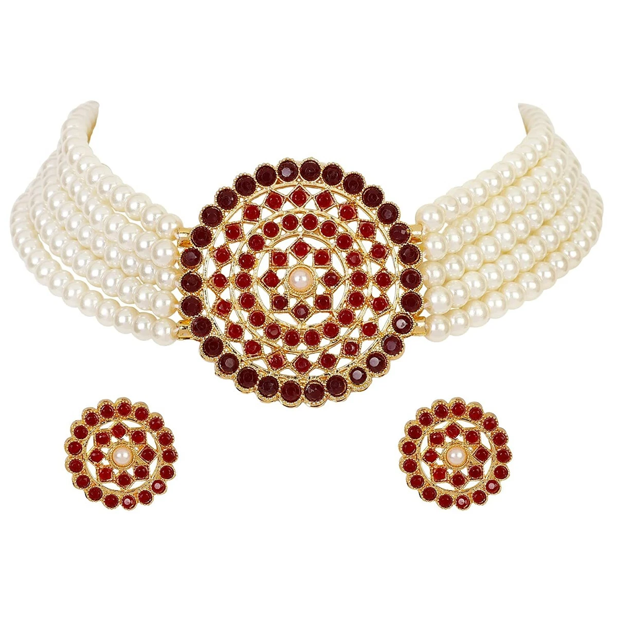 New latest necklace set sale