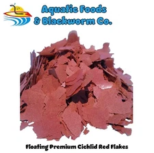 Cichlid Gro-Red Color Enhancing Flakes, USA Made