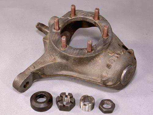 Pivot de fusée d'essieu gauche pour pont Dana 30 de Jeep CJ en acier forgé