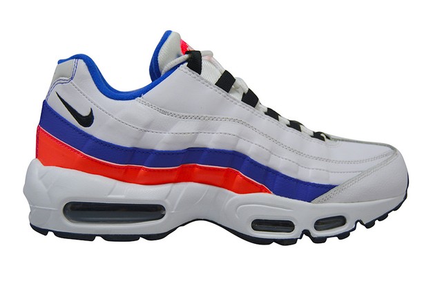 air max 95 white red and blue