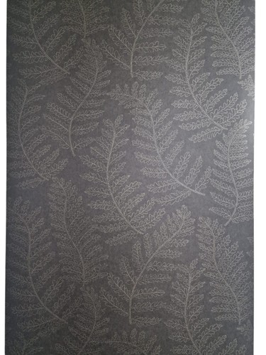 Harlequin Thick Textured Leaf Wallpaper in Black– Luxurious Botanical Design - 第 1/7 張圖片