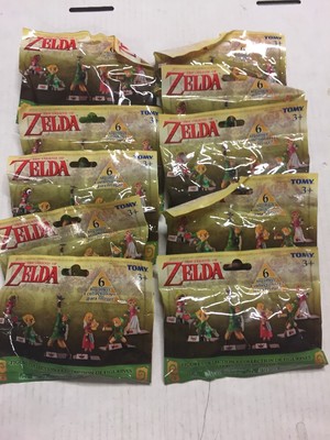 The Legend Of Zelda Figure Collection, LOT Of 10 Packs To Trade And Collect!