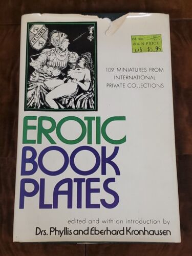 Erotic Book Plates by Phyllis & Eberhard Kronhausen / 1970, Bell Publishing Co. - Afbeelding 1 van 24
