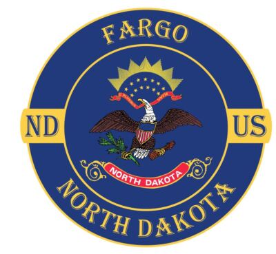 Fargo North Dakota Sticker Decal A588