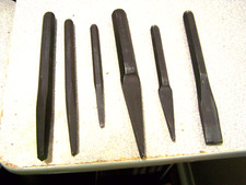 Vintage Cornwell Split Chisel set of 6