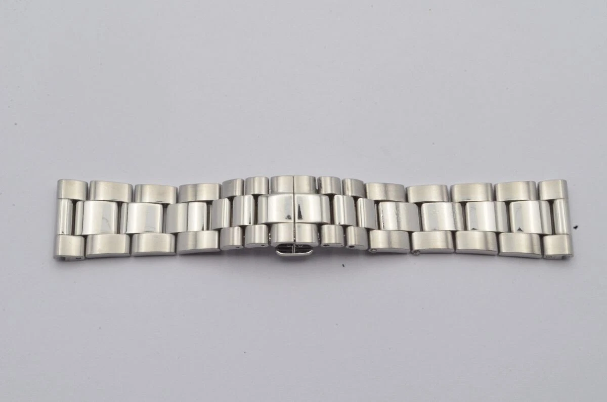 BRACELET GUCCI DIVE ACIER 20 MM POUR MONTRE POUR HOMME BEL ÉTAT VINTAGE RARE 126.4