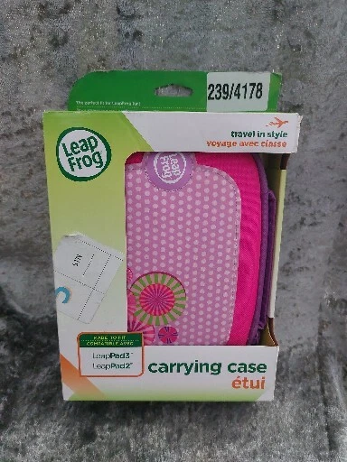 LeapFrog Leappad 3 Pink Case Travel Case