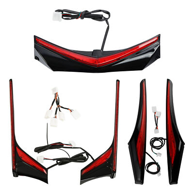 Accent Rear Fender Tip Brake Vertical LED Light For Honda F6B 13-17 GL1800 12-17