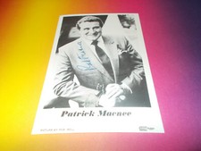 Patrick Macnee umbrella charm + melon signed autograph autograph card