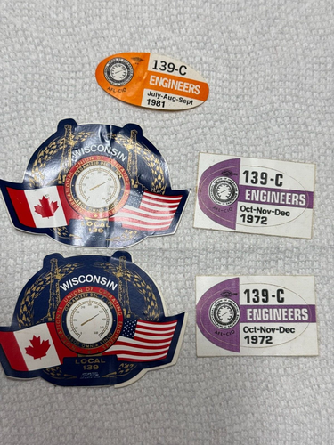Vintage International Union of Operating Engineers Union Stickers | eBay