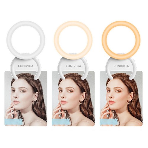 Phone LED Ring Fill Light Beauty Phone Selfie Fill Light For Vlog For Vlog - 第 3/13 張圖片