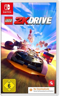LEGO 2K Drive Switch Nintendo Spiel Edition Code Key Deutschland & Europa