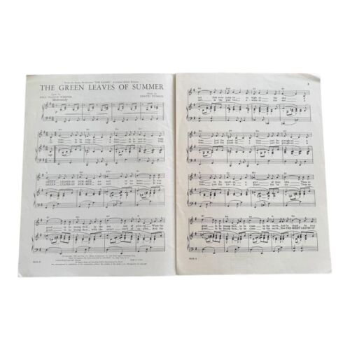 Le foglie verdi dell'estate 1960 The Alamo John Wayne spartiti vintage vintage - Foto 2 di 4