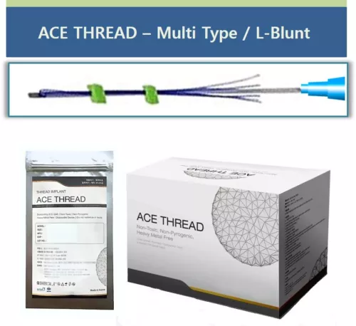 ACE PDO Thds Lift /FACE & BODY/Made in Korea - Multi Type /L-type Blunt 23G38/50