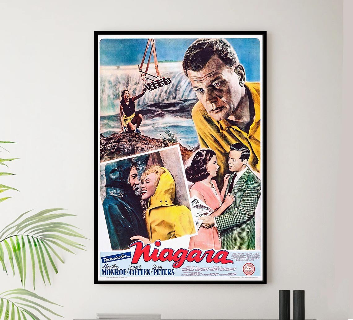 Niagara 1953 - Italian v2 - Vintage Classic Movie Poster | eBay