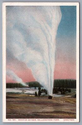 #ad #ad Beehive Geyser Yellowstone Park Haynes Photo Type C 100 Series Postcard 195 J3 $14.99
