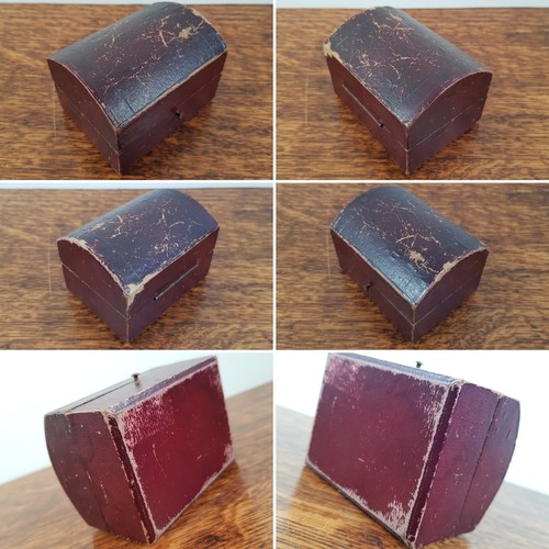 Four Art Deco Gilt Enamel Cameron Erracht Tartan Napkin Rings & Victorian Case - Picture 7 of 7