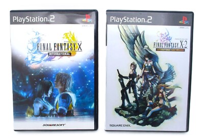 Final Fantasy X International w/ ENGLISH + X-2 PS2