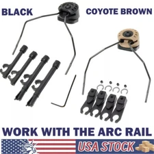 2PCS ARC Helmet Rail Adapter For Peltor Comtac Ops Core FAST Galvion Exfil USA