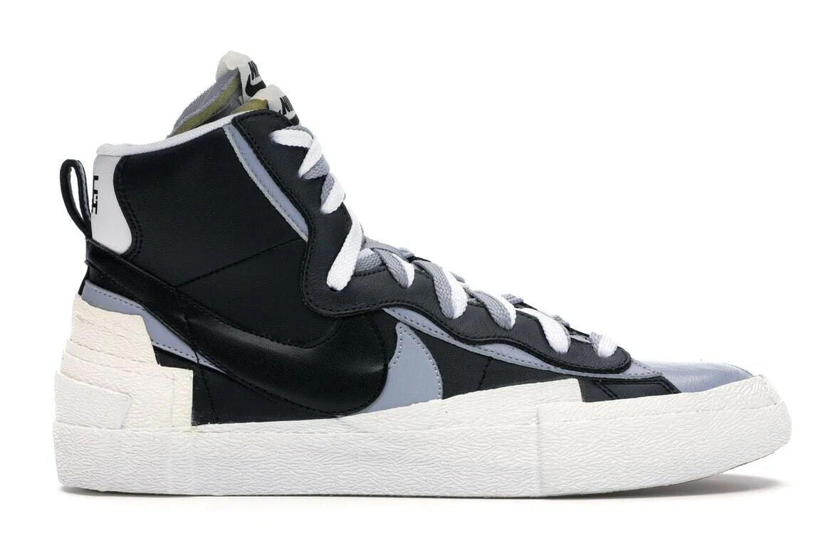 Nike sacai x Blazer Mid Black Grey for Sale | Authenticity