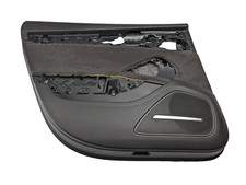 11-18 AUDI A8 S8 REAR LH Interior Door Trim Panel Alcantara 4H0867303CWFA