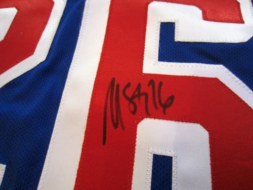 MARTIN ST. LOUIS New York Rangers NYR Signed Autographed JERSEY w/ BAS COA XL - Picture 3 of 4