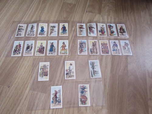 VINTAGE SET OF 25 TEA TRADING CARDS BEFORE OUR TIME BY LAMBERTS OF NORWICH 1961 - Picture 1 of 7