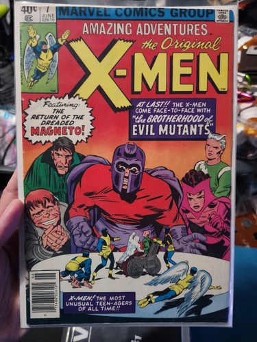 Marvels Amazing Adventures #v2 #7 Error 1980 Reprints 1st App Scarlet Witch - Picture 9 of 9