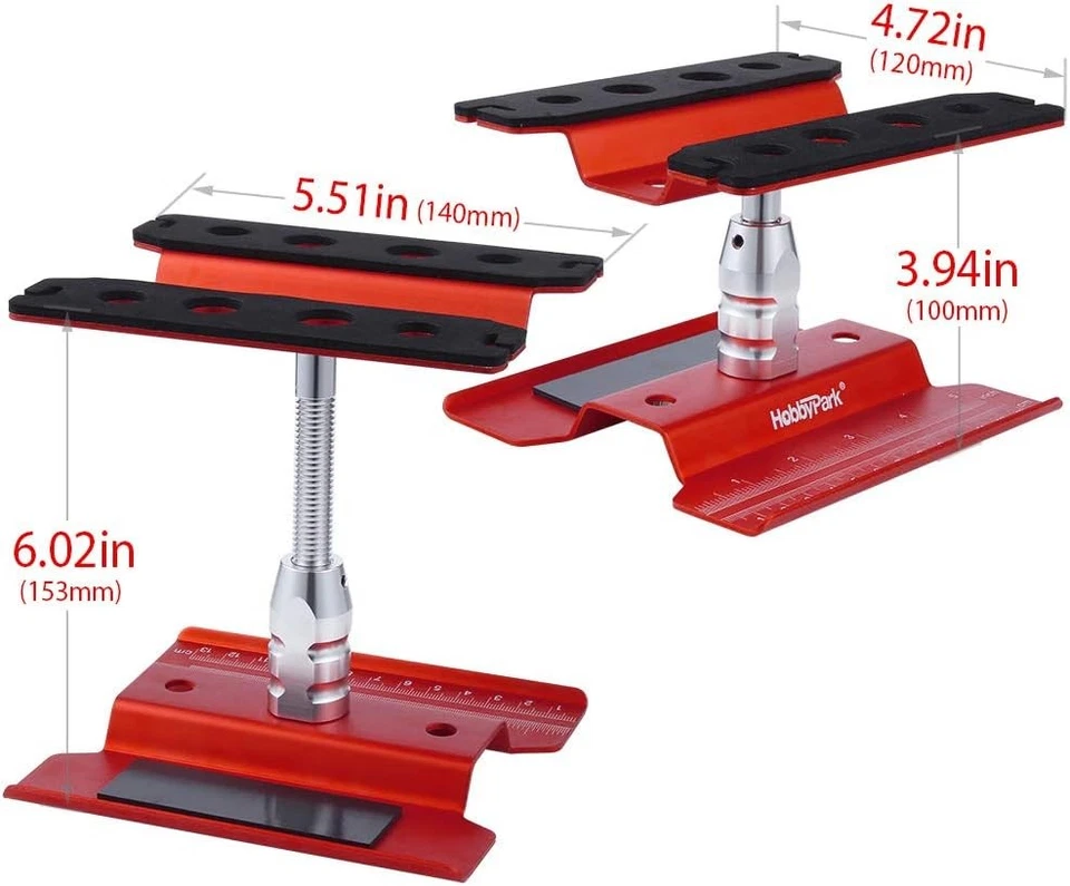 RC Car Work Stand Repair Workstation Aluminum Alloy Hobby Tools for 1/10...  - Image 4 of 4