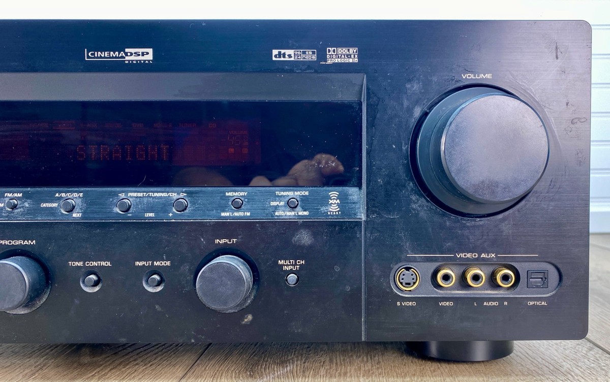 Yamaha HTR 5890 7.1 Channel 980 Watt Receiver for sale online | eBay display picture 1