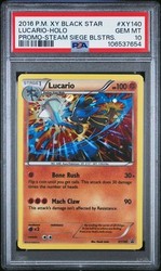 Lucario XY140 XY Black Star Promo Holo