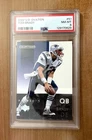 2002 Upper Deck Ovation Football, Tom Brady Card #51, PSA 8