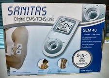 Elettrostimolatore muscolare digitale - Sanitas SEM 43 66130 originale usato 1