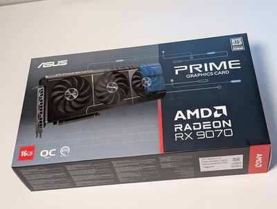 ASUS Radeon RX 9070 16GB GDDR6 Prime EVO OC Edition