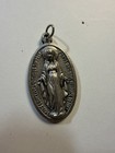 Italy Oval Virgin Mary Miraculous Medal Pendant Charm - Christianity — photo 3