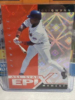 1998 Pinnacle Plus All-Star Epix Moment Orange Tony Gwynn #E9 HOF