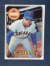 1969 Topps #43 Joe Niekro RC Chicago Cubs EX+