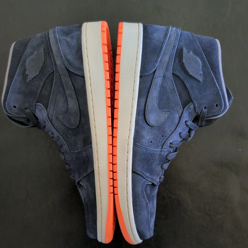 Talla 10.5 - Air Jordan 1 Retro Nouveau Mid Obsidian Foto 2 de 4