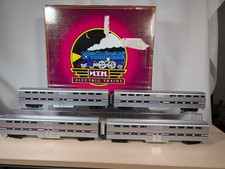 MTH Electric Trains 4-Car 70 Bi-Level Passeng...