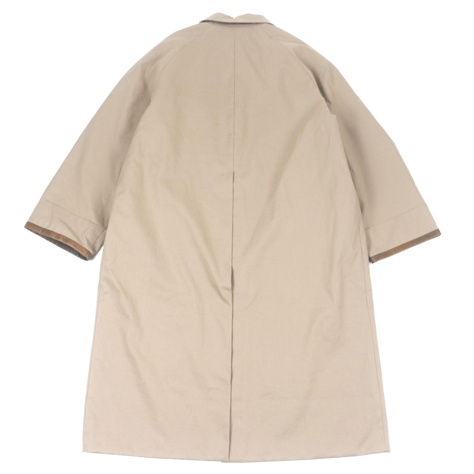 FENDI trench coat beige cotton mens 50 FF0741 thumbnail 5