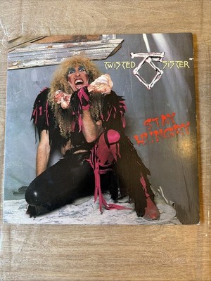 Twisted Sister Stay Hungry Vinyl Record -1984 - VG+ 80156-1