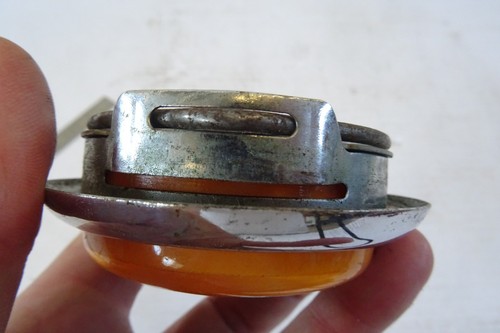 pulsante clacson con termometro per Fiat 600 1100 d'epoca Frammartino Torino - Foto 9 di 12