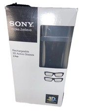 Sony Rechargeable 3D World Active Glasses 2-Pack TDGBR250 Make Believe Series