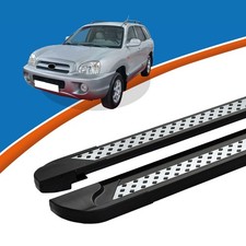 Trittbretter passend für Schweller Hyundai Santa Fe Baujahr 11/2000-03/2006 VISO