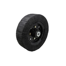 Rotary Cutter Tail Wheel 4 x 15- 4 Bolt w/ Cast Greaseable Hub Fits 3/4" Axle