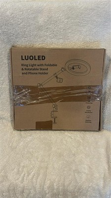 LUOLED Ring 10'' Light with Stand and Phone Holder