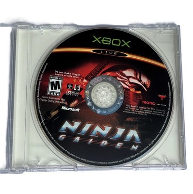 XBOX LIVE Ninja Gaiden Pre-owned Disc Only - Tested